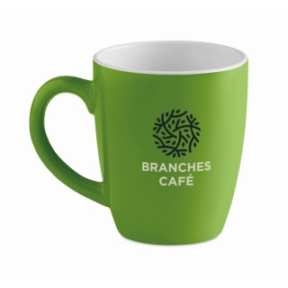 Taza cerámica de color 300ml personalizable